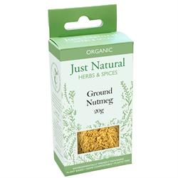 Org Ground Nutmeg - 20g Box