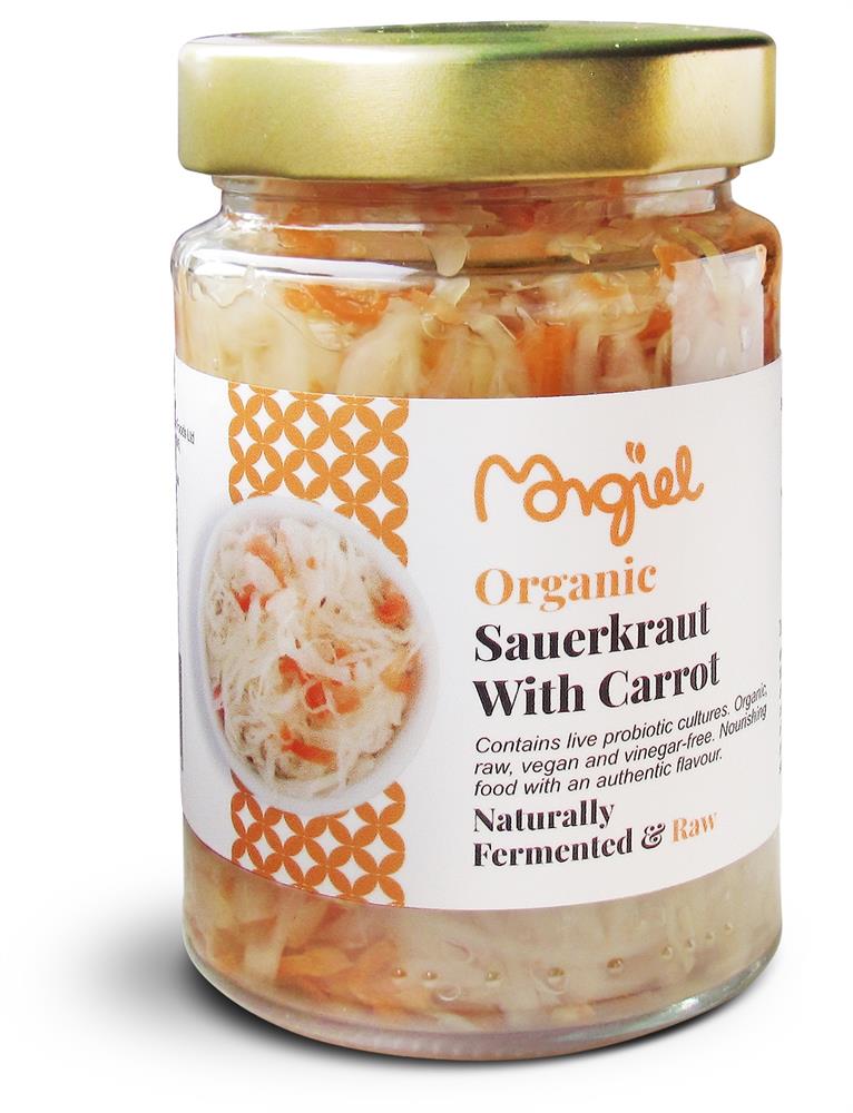 Org Raw Carrot Sauerkraut - 300g
