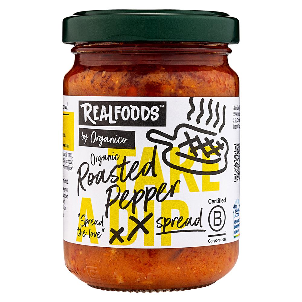 Org Roasted Red Pepper Spread - 140g