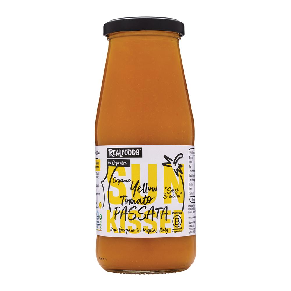 Mr Organic Org Yellow Tomato Passata - 420g