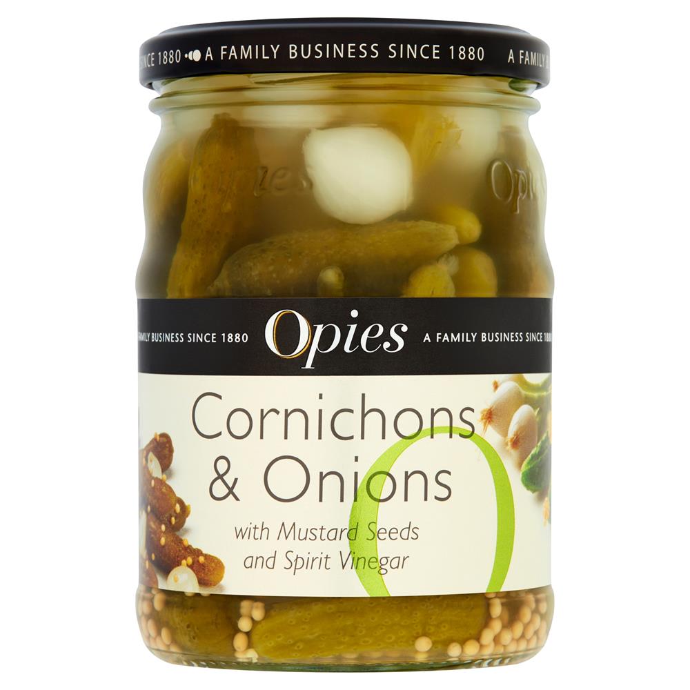 Cornichons & Onions - 350g