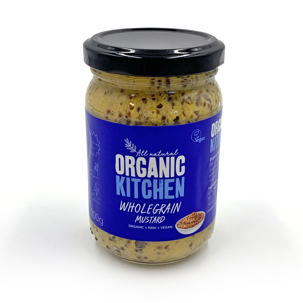 Org Vegan Wholegrain Mustard - 200g