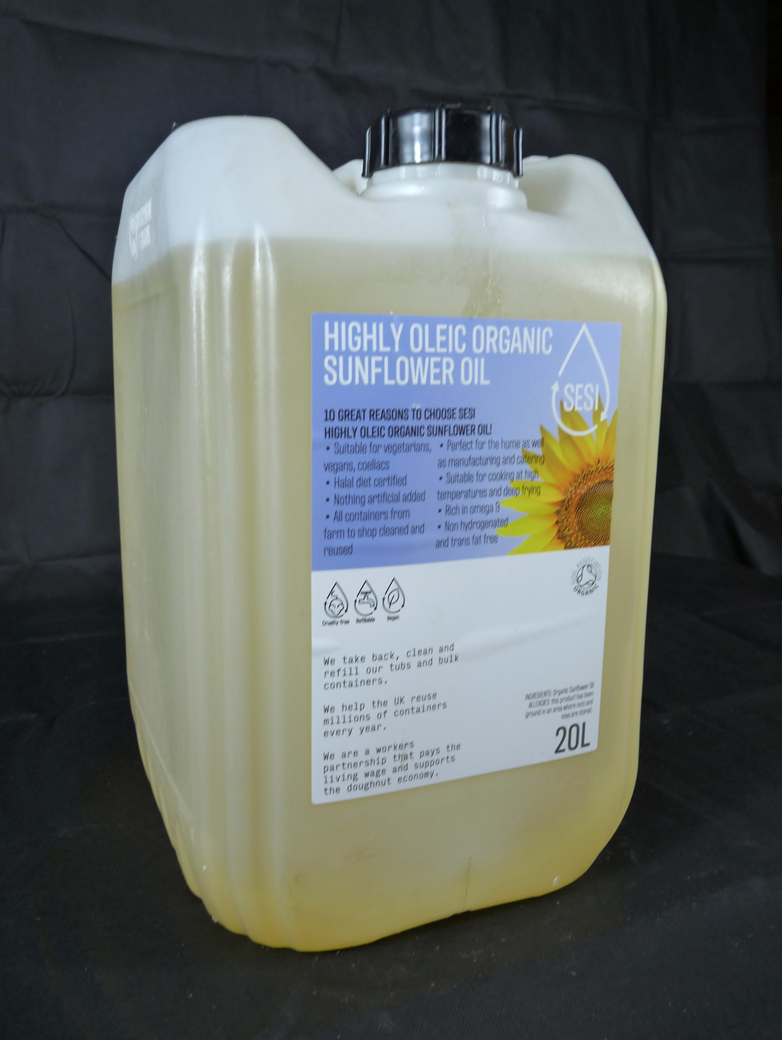 Org Highly Oleic Sunflower Oil