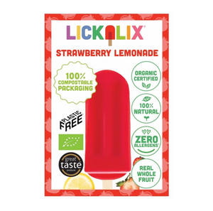 Strawberry Lemon Ice Lolly - 80ml