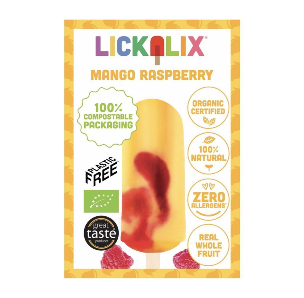 Mango Raspberry Ice Lolly - 80ml