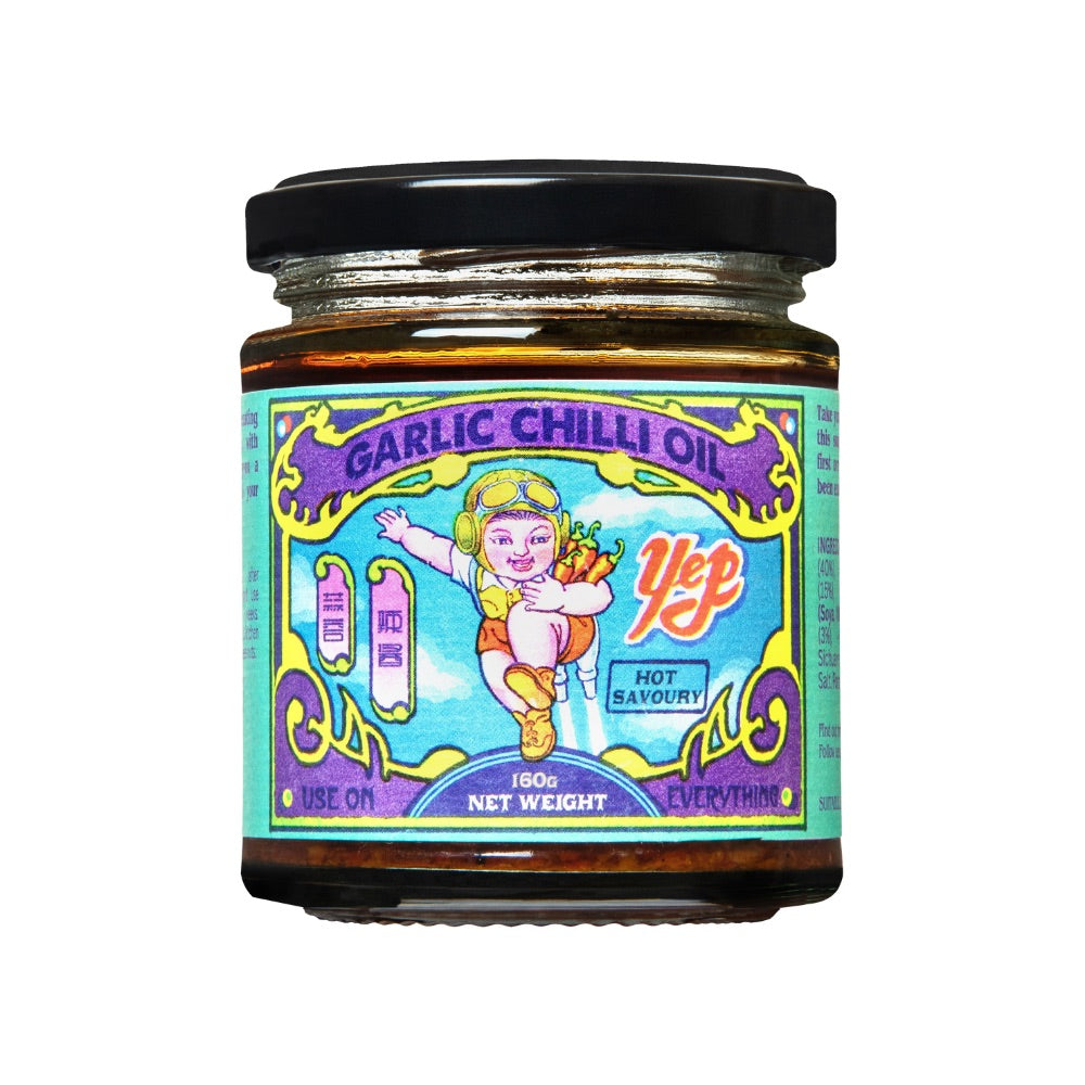 Yep Kitchen Garlic Chilli Oil - 160g