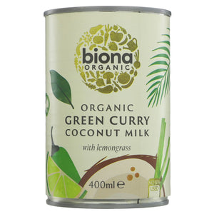 Org Vegan Green Curry Coconut Milk - 400ml