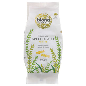 Org White Spelt Fusilli - 500g