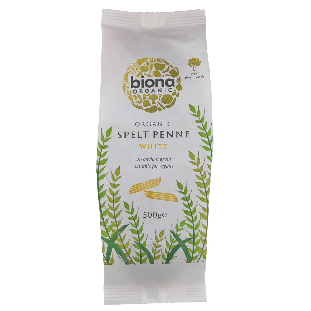 Org White Spelt Penne - 500g