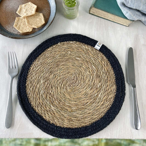 Respiin Seagrass and Jute Tablemat