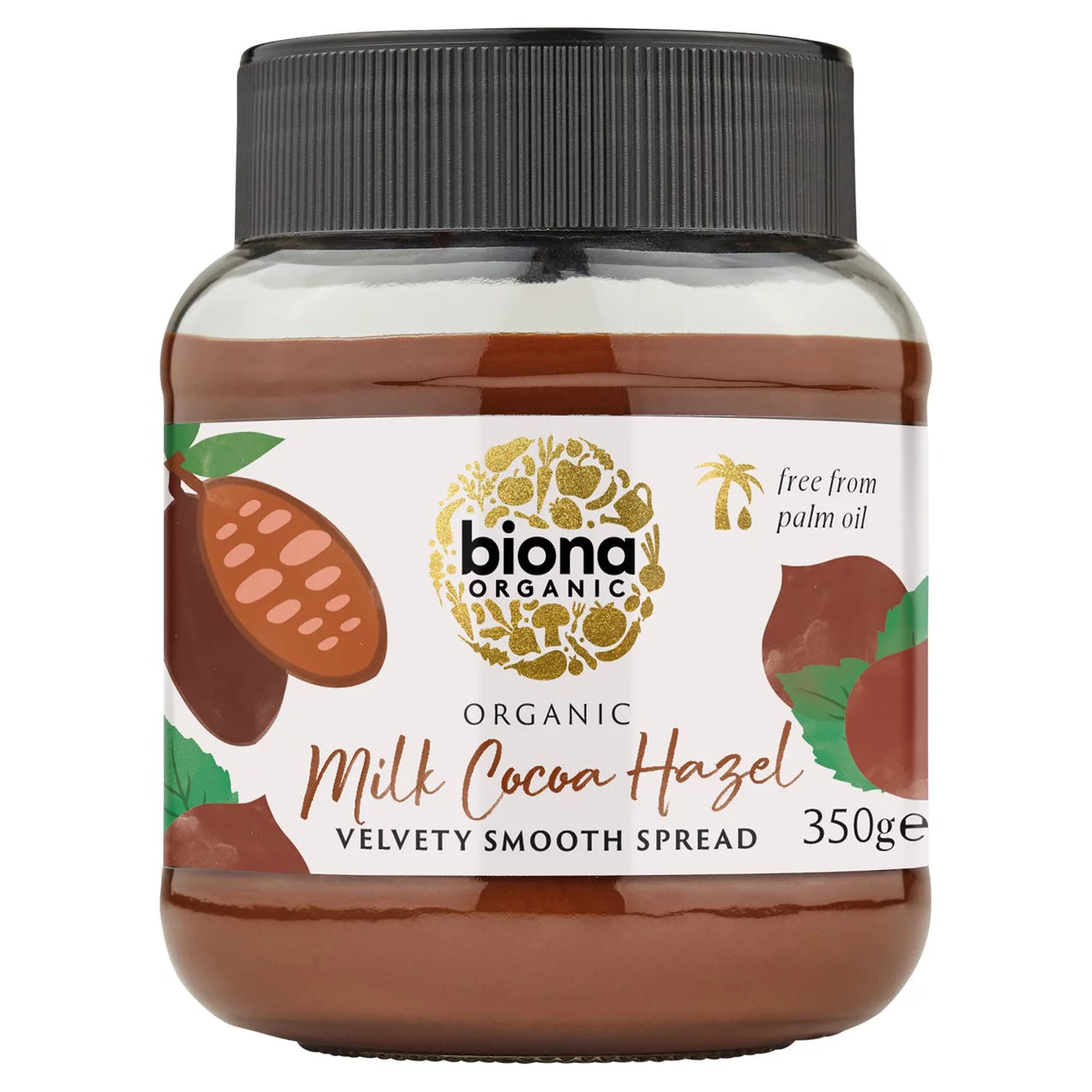 Biona Org Milk Choc Hazel Spread - 350g