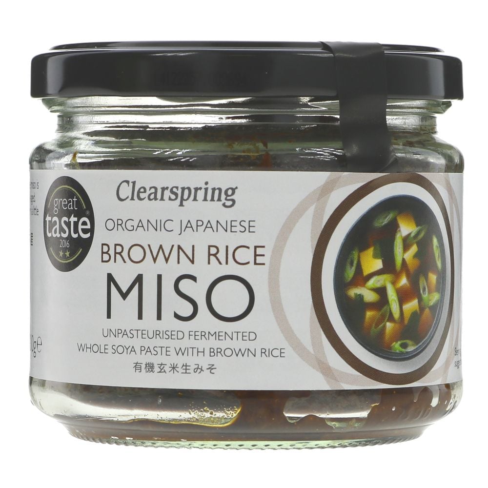 Org Clearspring Brown Rice Miso - 300g