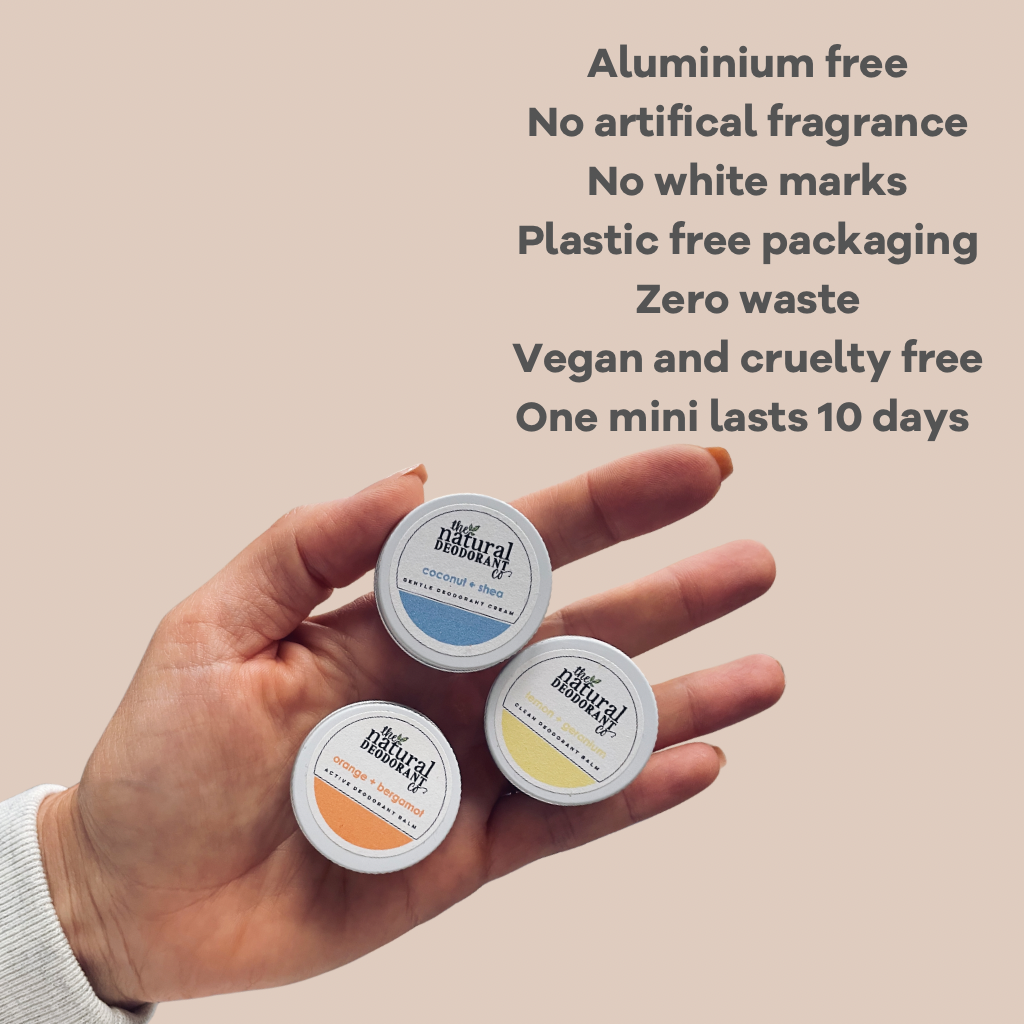 Clean Deodorant Balm Citrus + Black Pepper 10g Mini