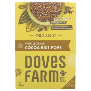 Org Wholegrain Cocoa Rice Pops - 300g