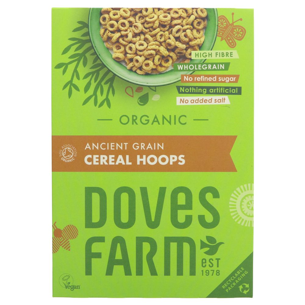 Org Cereal Hoops - 300g
