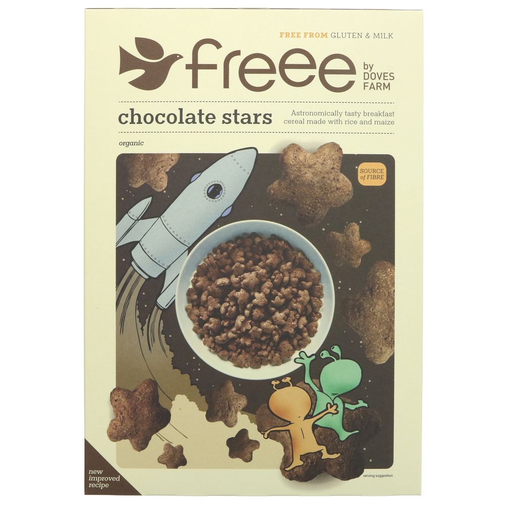 Org Chocolate Stars - 300g