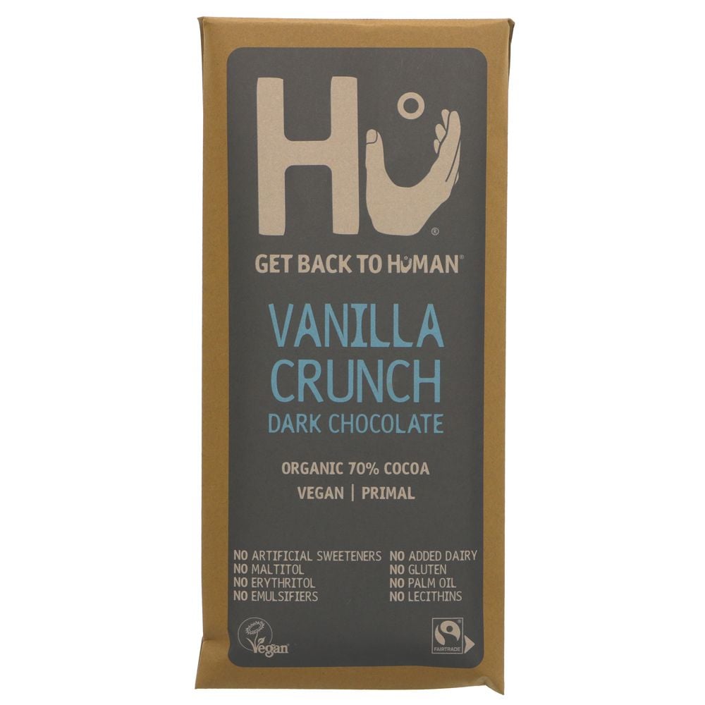Hu Vanilla Crunch Dark Chocolate - 60g