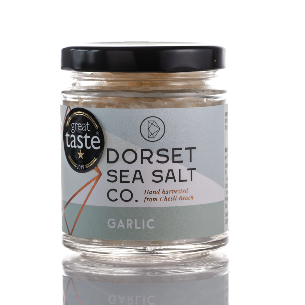 Dorset Sea Salt Co Garlic Infused Sea Salt Flakes - 100g
