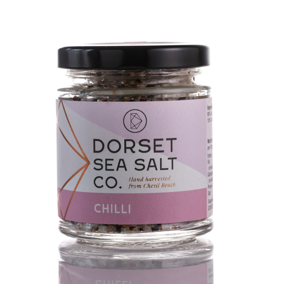 Dorset Sea Salt Co Chilli Infused Sea Salt Flakes - 100g