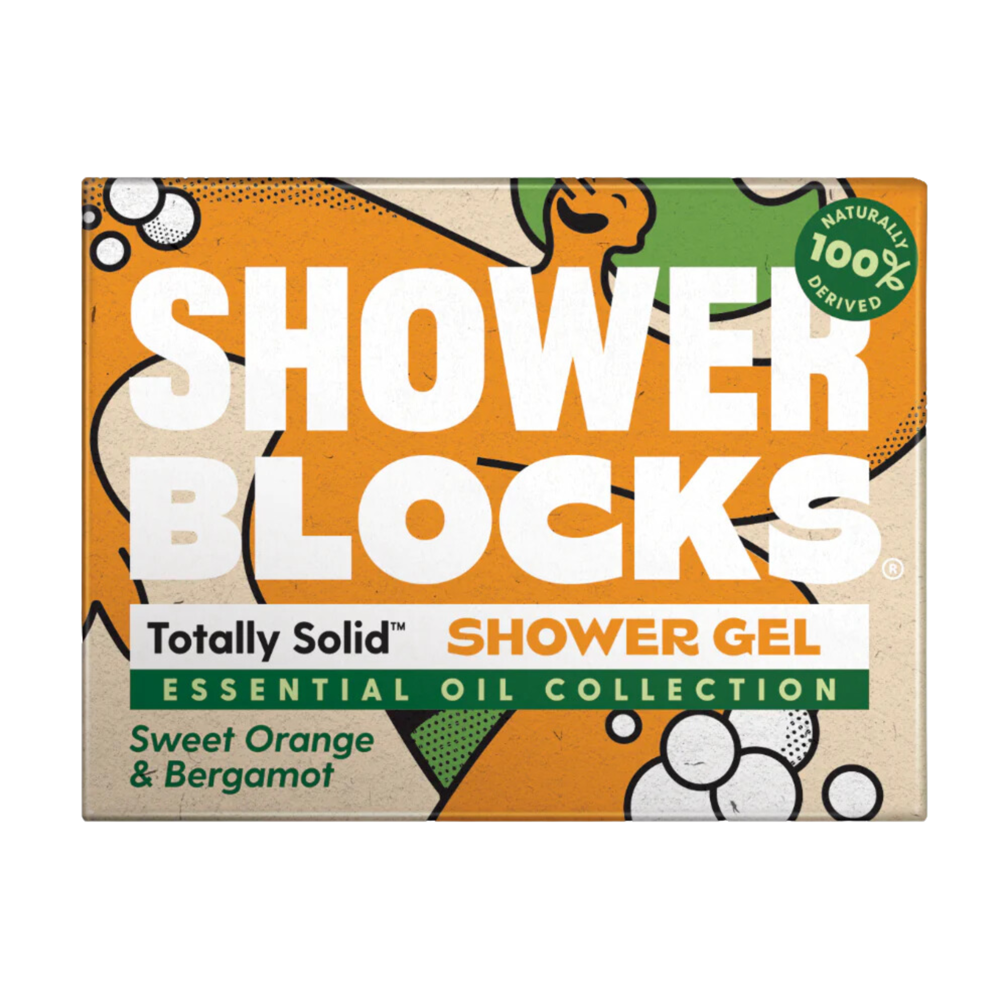 Showerblock Sweet Orange & Bergamot