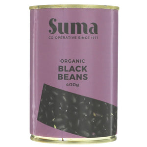 Org Vegan Black Beans- 400g