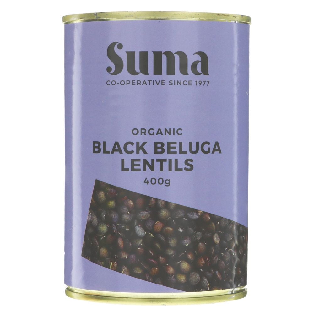 Org Vegan Black Beluga Lentils - 400g