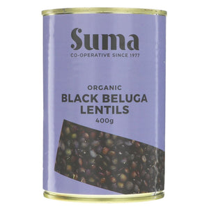 Org Vegan Black Beluga Lentils - 400g