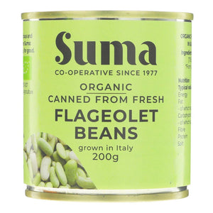 Org Vegan Flageolet Beans - 200g