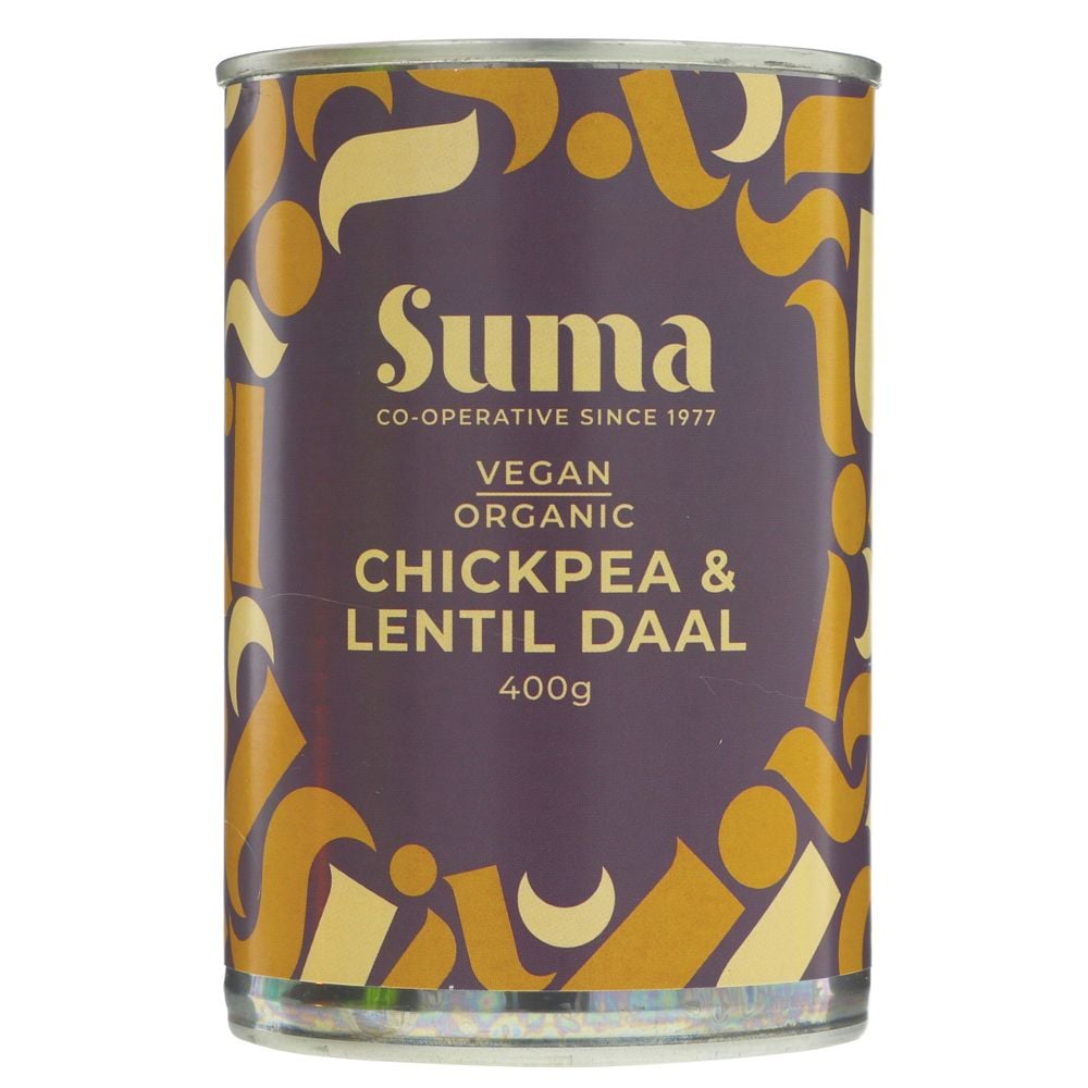 Org Vegan Chickpea & Lentil Daal - 400g