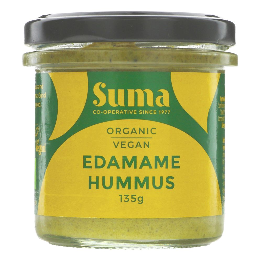 Org Vegan Edamame Hummus - 135g