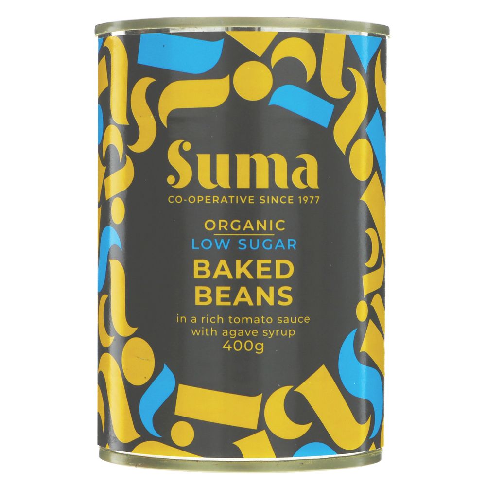 Org Vegan Baked Beans - Low Sugar - 400g