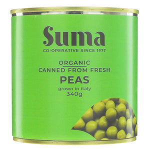 Org Vegan Fresh Peas - 340g