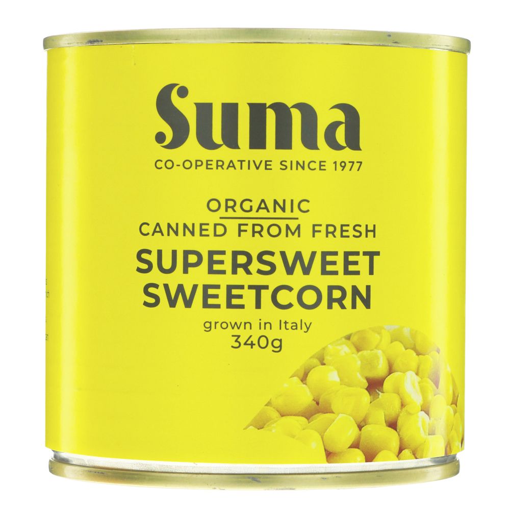 Org Supersweet Sweetcorn - 340g