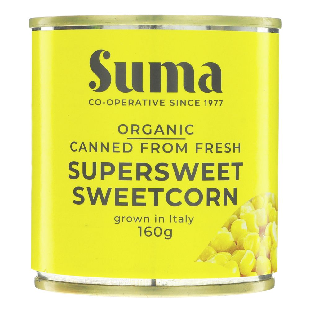 Org Supersweet Sweetcorn - 160g