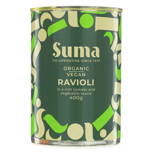 Org Vegan Ravioli with Vegetable Sauce - 400g