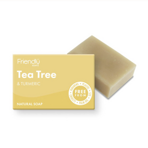 Friendly Tea Tree & Turmeric Soap