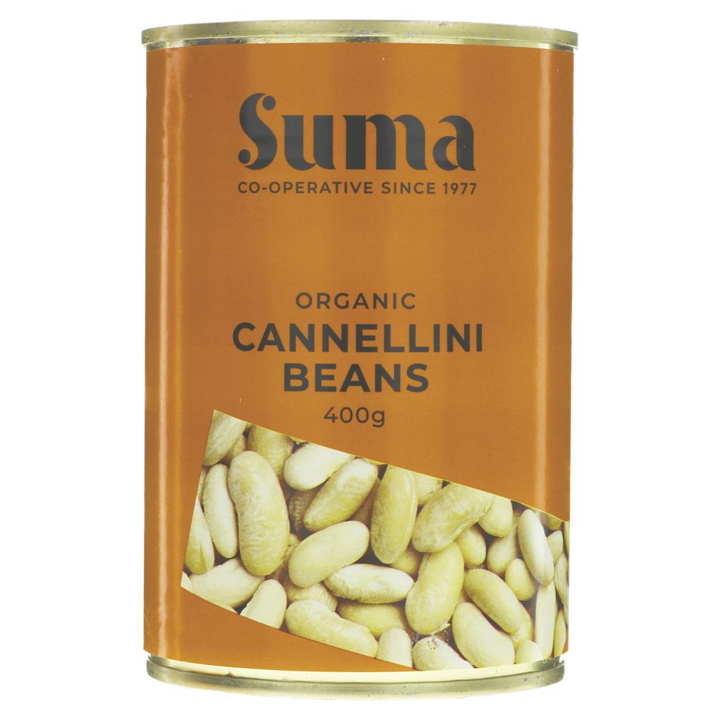 Org Vegan Cannellini Beans - 400g