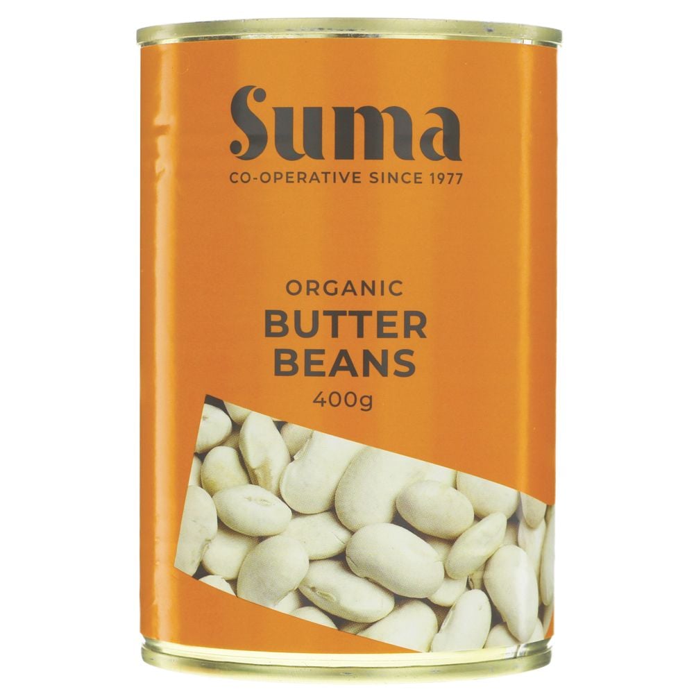 Org Vegan Butter Beans - 400g