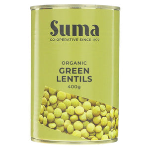 Org Suma Green Lentils - 400g