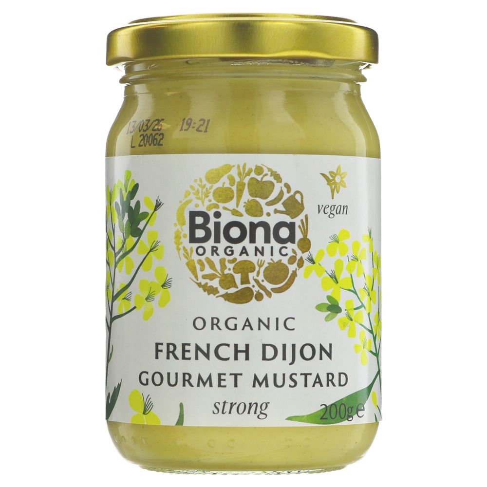Org Vegan French Dijon Mustard - 200g