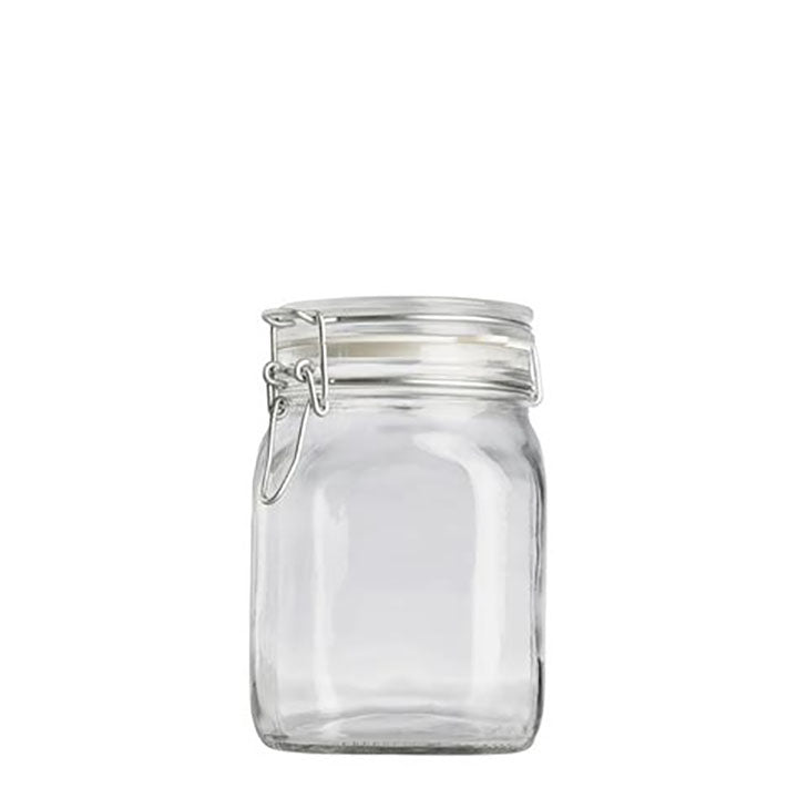 1000ml Glass Clip Top Jar