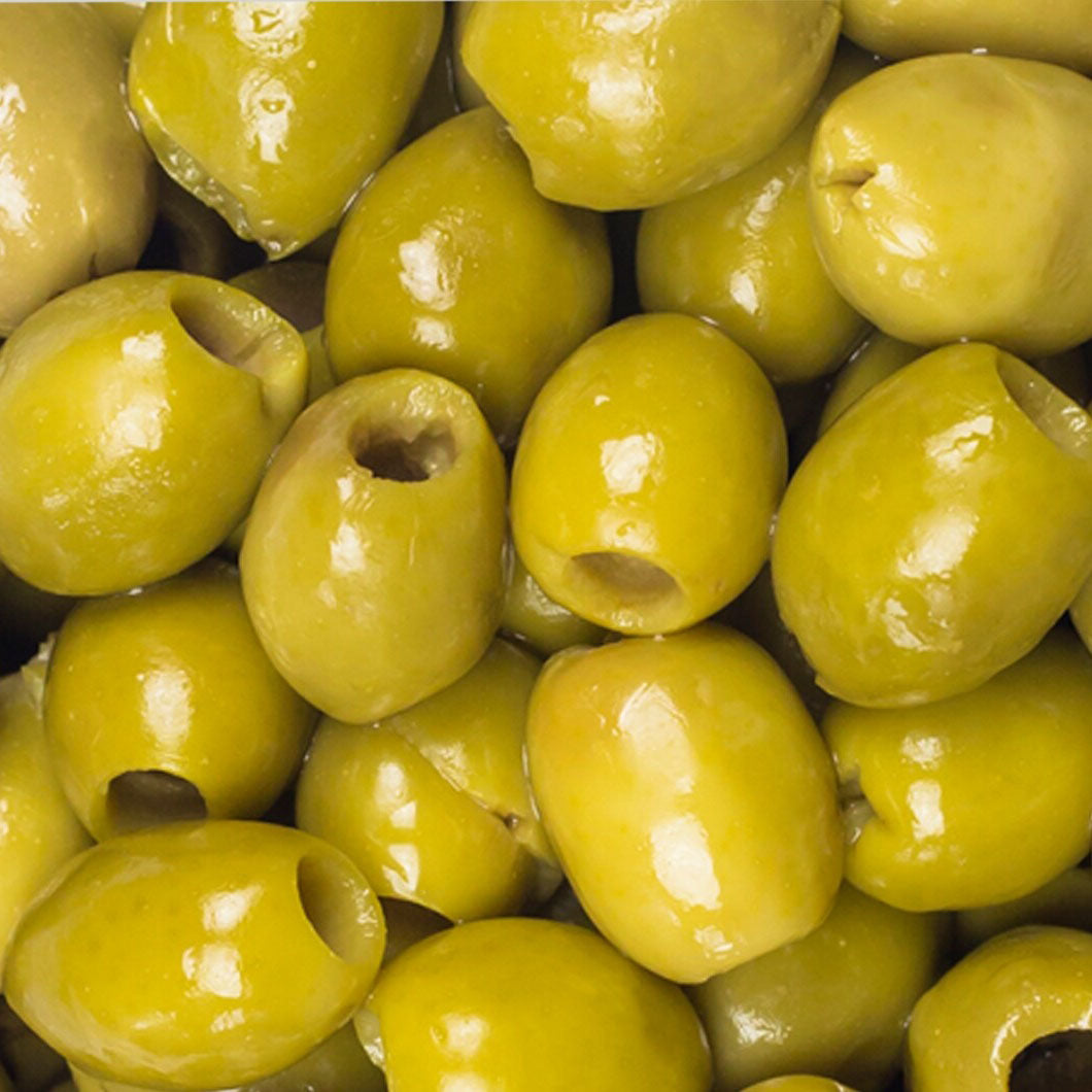Sunita Organic Green Pitted Olives