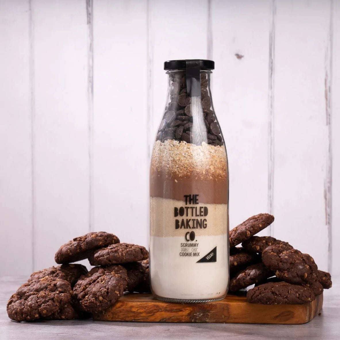 The Bottled Baking Co. Vegan Double Choc Chip Cookie Mix