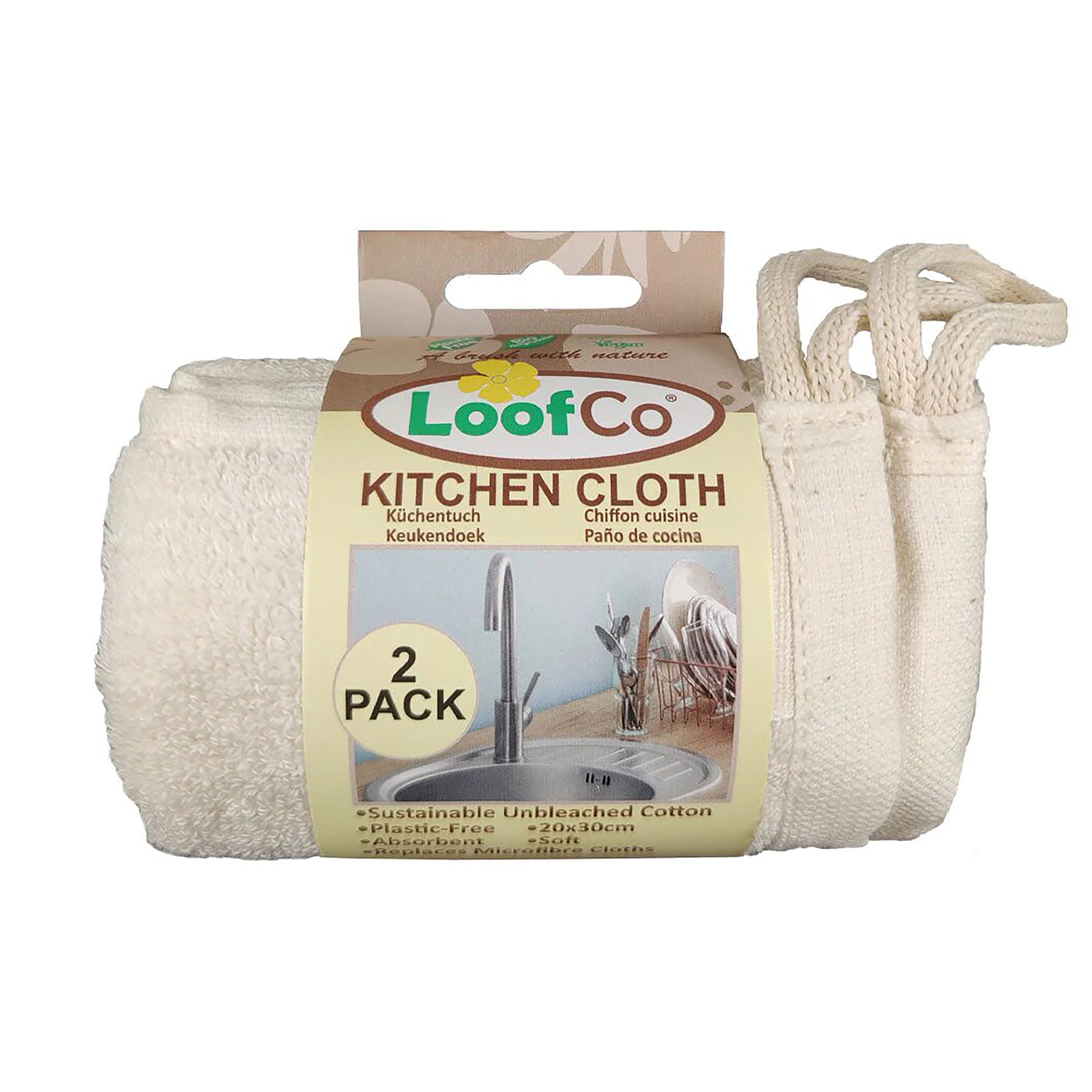 LoofCo Kitchen Cloth 2 Pack