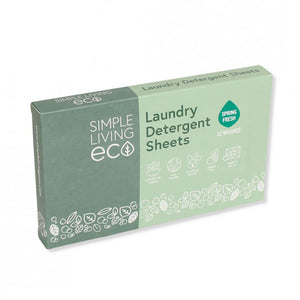 Simple Living Eco Laundry Detergent Sheets - Pack 32 - Spring Fresh