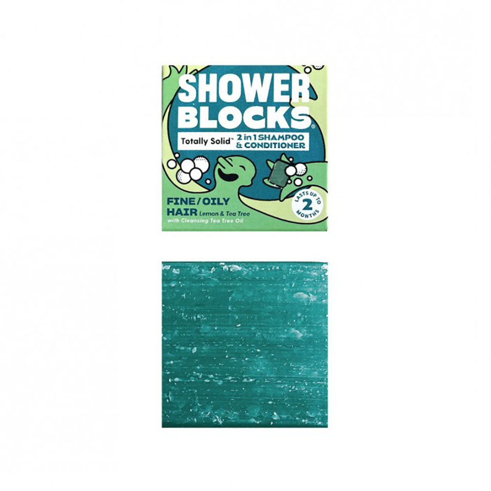 Showerblock 2 in 1 Shampoo & Conditioner - Fine/Oily Hair